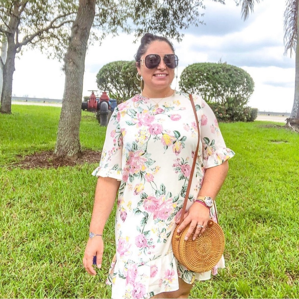 Pretty floral dress